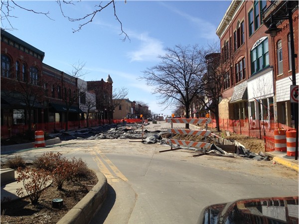Downtown South Haven's renovations continue