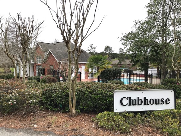 Lakeshore Subdivision Clubhouse. Nicely landscaped and offers a pool for the neighborhood