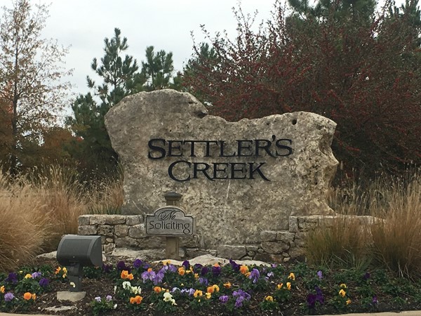 Settler's Creek is one of the first development areas of the larger Stone Canyon Development 
