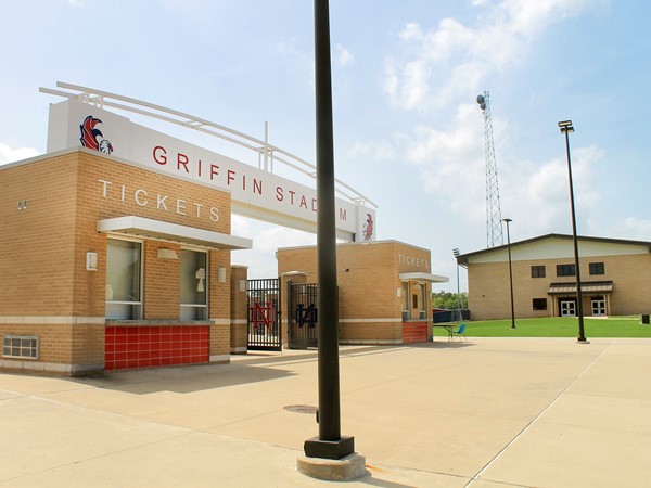 In the Fall, Griffin Stadium is full of fans on Friday night football games