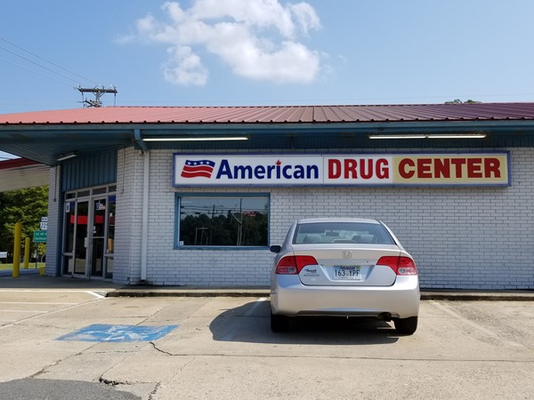 American Drug Center pharmacy is in Greenbrier on Highway 65 near Wooded Acres