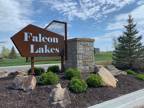 Entrance to Falcon Lakes