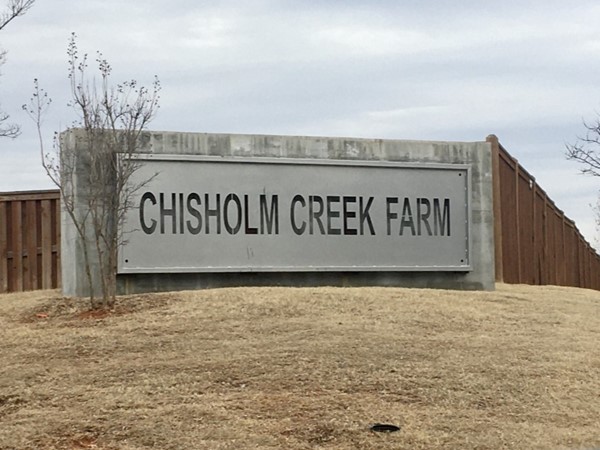 Welcome to Chisholm Creek Farm Subdivision 