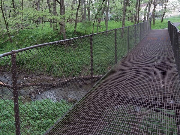 Quail Creek walking trail bridge
