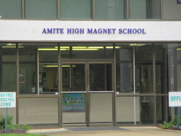 Amite High Magnet School has a  student to teacher ratio of 14 to 1 