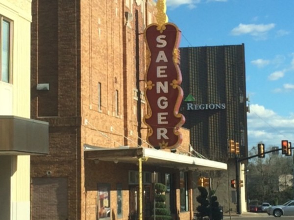 Enjoy a variety of art and theaters at the completely renovated Saenger Theater 