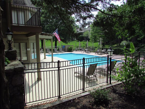 Residents can enjoy the pool