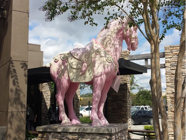 PF Changs pink horse
