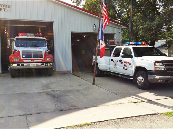 New Hartford boasts a 25+ member volunteer fire department covering most of Beaver Township