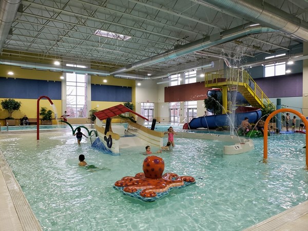 Kids pool at Lawrence Indoor Aquatic Center