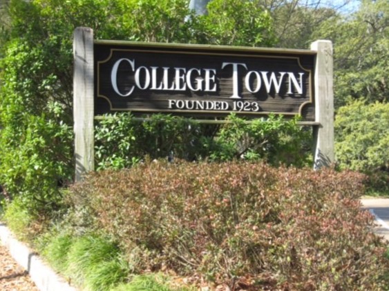 Historic College Town subdivision south of LSU
