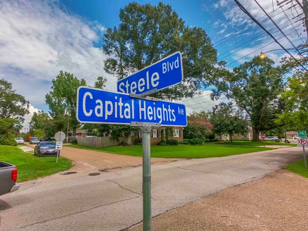 The crossroads of two iconic neighborhoods in Baton Rouge...Steele Place and Capital Heights