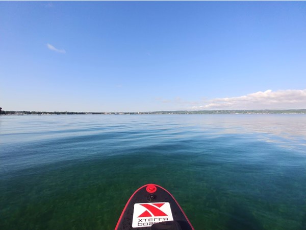 Your summer morning could begin on a paddleboard if you lived in Traverse City