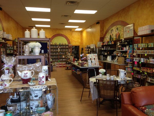 Chelmsford Tea and Gifts is located at 21st and Webb in Wichita
