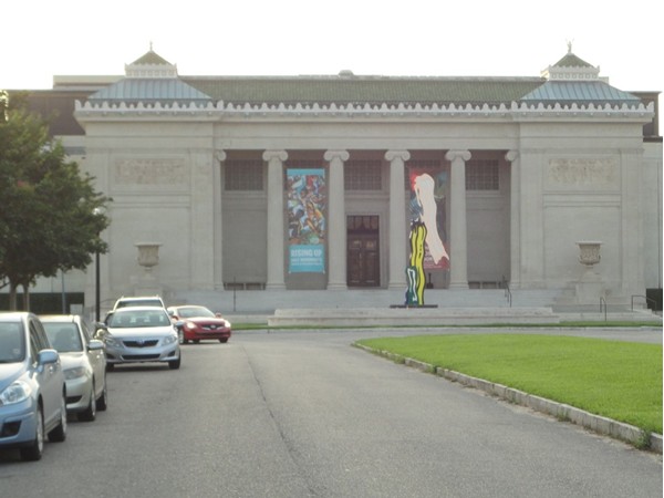 The New Orleans Museum of Art, near main entrance of City Park, at the end of Esplanade Avenue