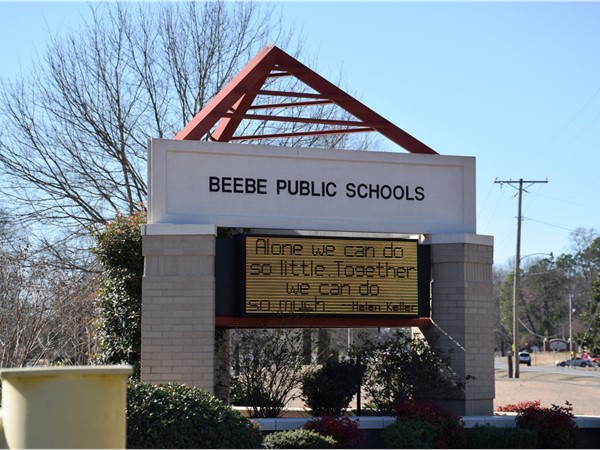The Beebe school campus was virtually built brand new after a tornado destroyed it
