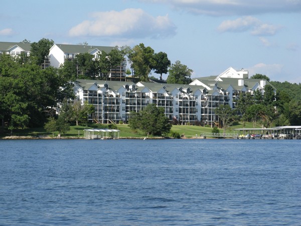 Park Place on the Lake Condos are located within the State Park of Missouri on the Grand Glaize Arm