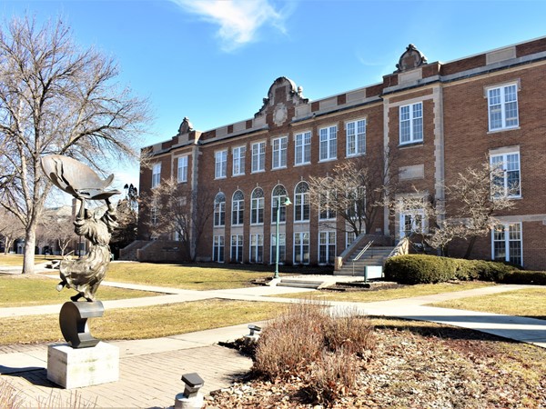 The Luther Hall Building built in 1925 at Wartburg College in Waverly