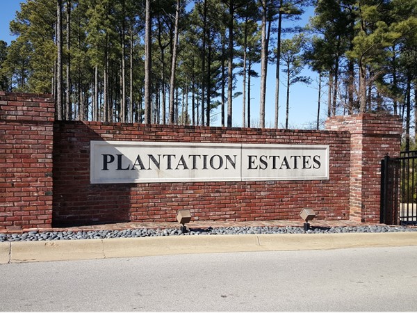 Plantation Estates features beautiful higher end homes in a pleasant setting