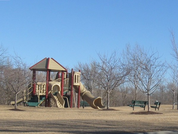 Park in the Deer Creek neighborhood in Omaha, Nebraska 