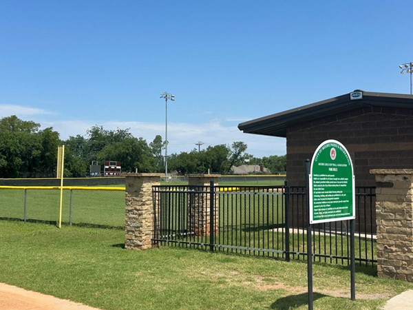 Softball fields at Buck Thomas