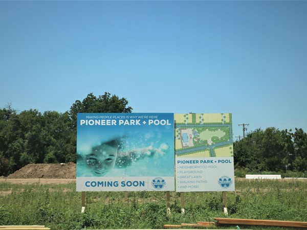 Coming with Phase II of the Wheeler District community! Pioneer Park, pool and much more