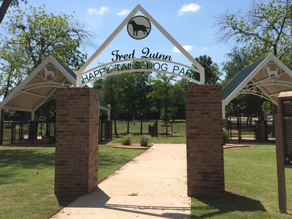 "Tails" down, Fred Quinn Happy Tails Dog Park is one of the best dog parks around