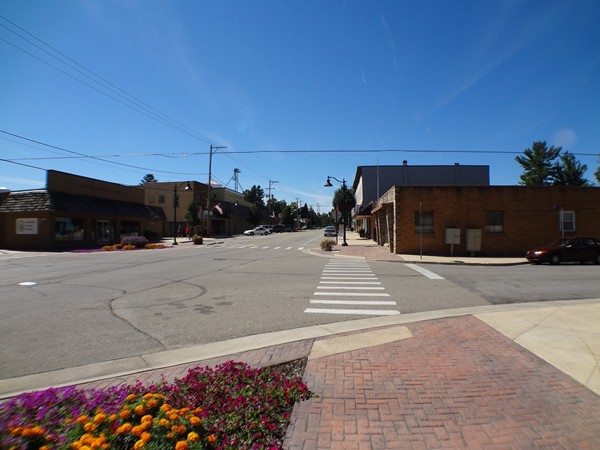 Streetview of Downtown Caledonia