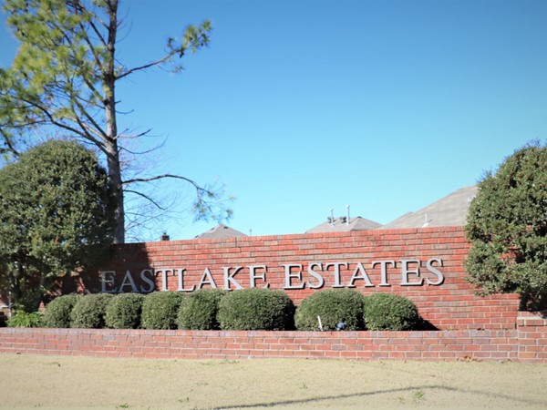 Eastlake Estates entrance off SW 134th Street  