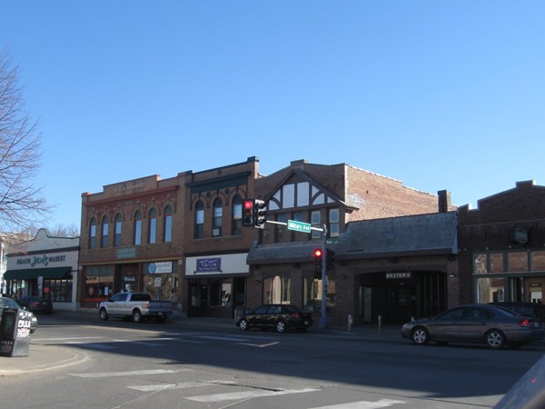Historic downtown Benson in Omaha 