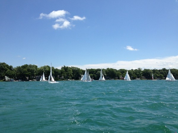Gull Lake Yacht Club Sunday Races this past Sunday, July 13th