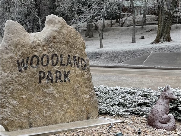 Woodland Park entrance 