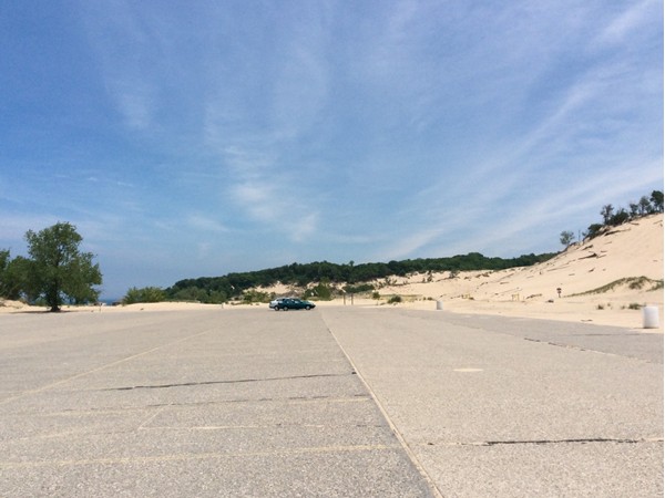 Warren Dunes State Park offers a variety of landscapes with both sand and trees