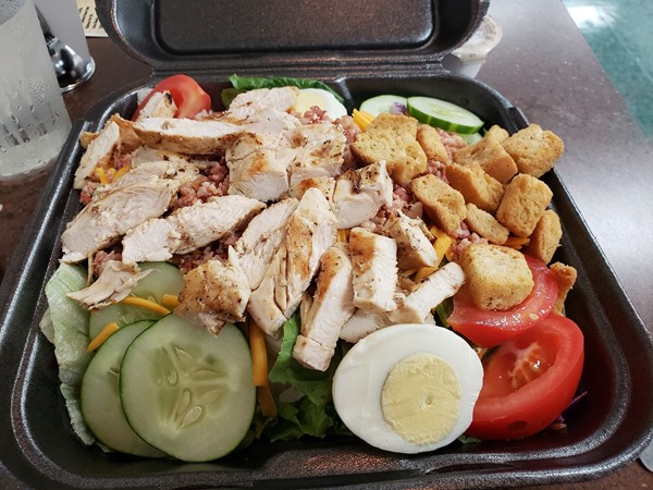 Delicious Grilled Chicken Salad from King's Kitchen 