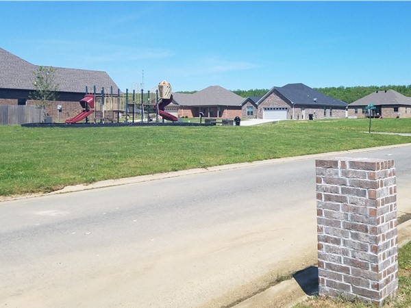 Park for the kids in this beautiful subdivision near Vilonia schools