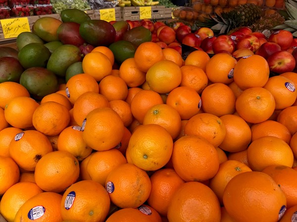 Fresh fruit at City Market 