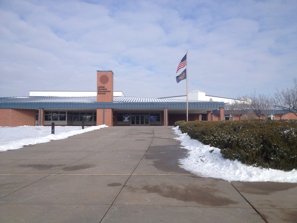 Humann Elementary, a highly rated school in the middle of Cripple Creek subdivision