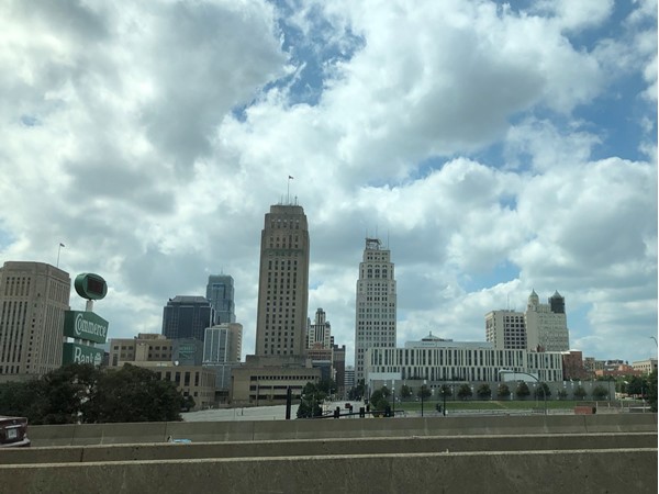 Nothing beats our city's pretty skyline...such old, historic buildings along with new ones. Love KC