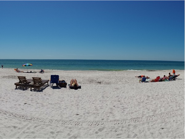 Beautiful white beach at Surfside Shores. Great views with two pools and BBQ area.