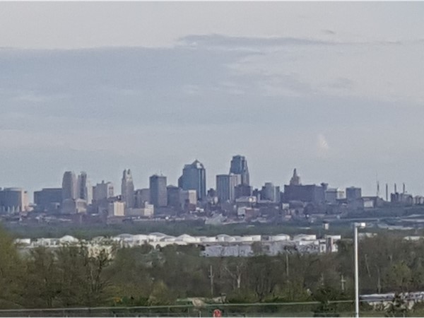 Downtown skyline taken from Park Hill South High School