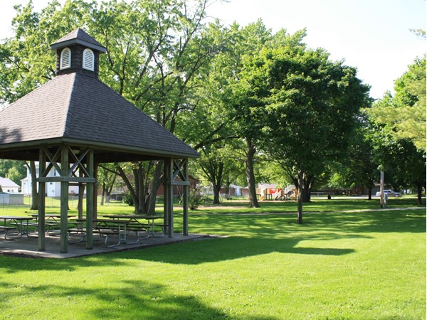Parker-Muncey Park offers a great shelter for picnics, family reunions, or meetings