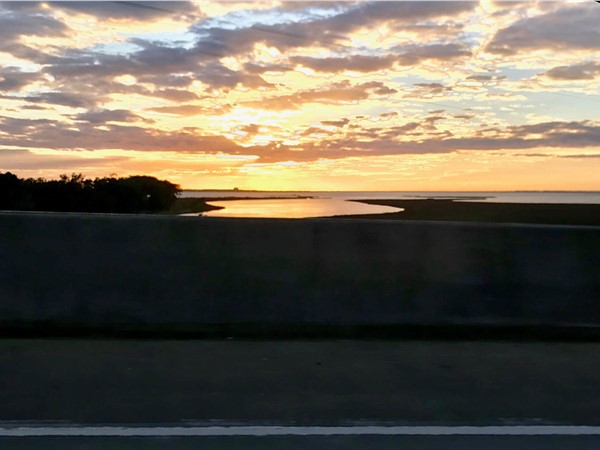 Saint Louis Bay sunset