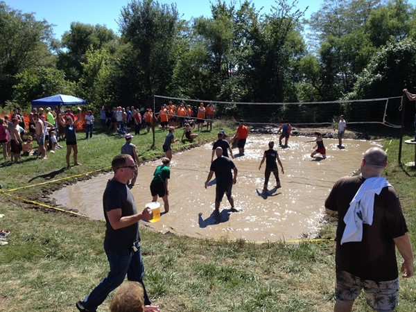 Jesse James Festival Mud Volleyball