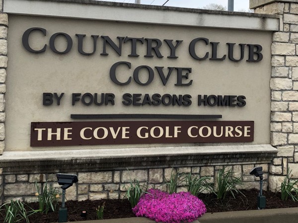 Entrance into the Country Club Cove and The Cove Golf Course