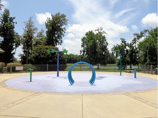 Deer Creek residents can cool off with the kiddos at the splash pad 