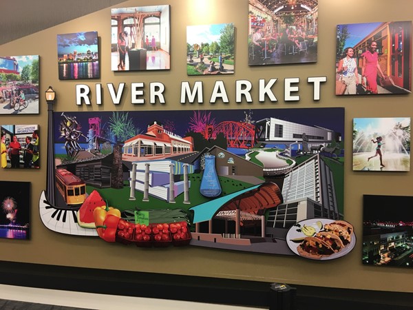 Little Rock Downtowns River Market 