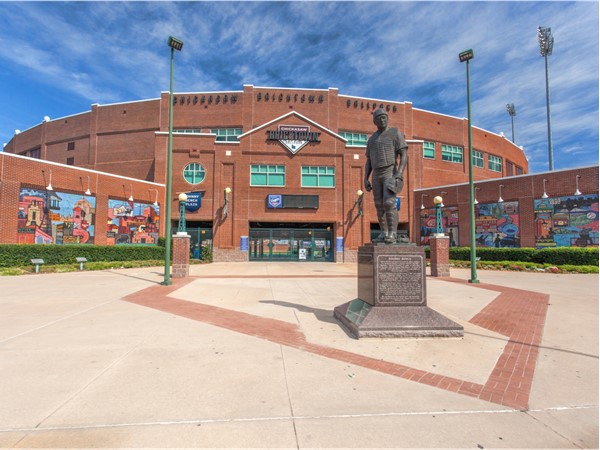 Chickasaw Bricktown Ballpark. Home of the Oklahoma City Dodgers