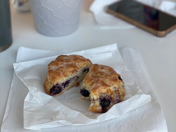 Stop what you’re doing and order Blueberry Biscuits from Rise