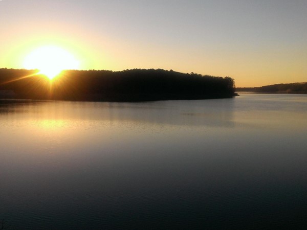 Sunset on Greers Ferry Lake 