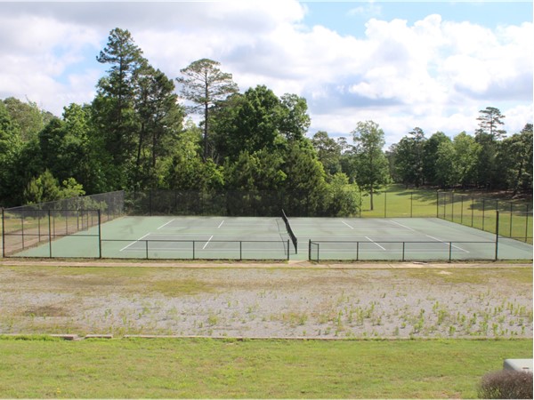 Calvert Crossing offers two hard-surface tennis courts